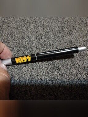 Kiss Rock N Roll Band Black Gel Pen
